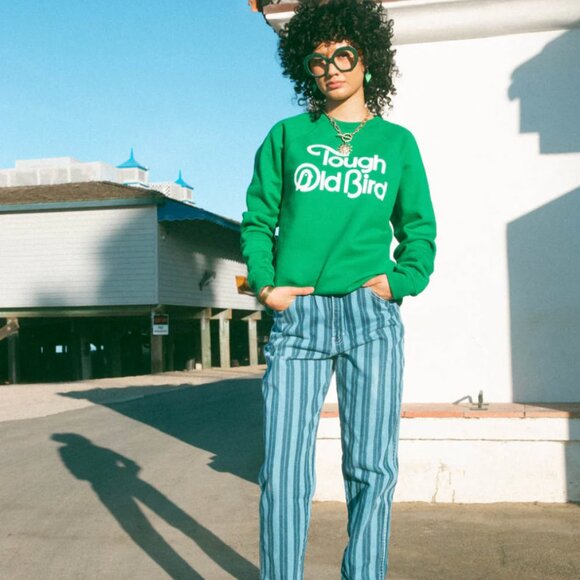 NWT! Tough Old Bird crewneck - The Bee & the Fox - Picture 2 of 2